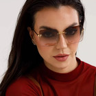 Fendi Fe4082us 30b Crystal Endura Gold Gradient Smoke Lens Women Sunglasses