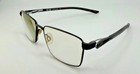Nike Eyeglasses Frames Only Nike 8140 001 Black gray Full Rim 54-17-140 No Lens