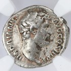 Hadrian Ar Denarius Roman Empire Silver Coin 117-138 Ad Ngc Vf