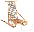 Folding Dog Sled Wooden Foldable Snow Kicksled