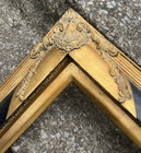 Antique Victorian Large Gold Gilt Gesso Wood Picture Art  Frame   20x24 12x16