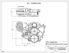 Torqstorm Supercharger System  Ls1 Spacing  Base  Kit  Arp-k-gm-ls1002 