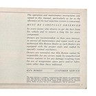 1976 Alfa Romeo Alfetta Gt 2000 Owner s Manual 49 States Version