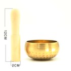 Tibetan Buddhism Meditation Traditional Healing Singing Bowl Hammered 8cm Yoga