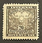 Travelstamps  Philippines Documentary Revenue Tax Stamp 20 Centavo  Used Vlc