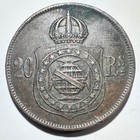 1869 Brazil 20 Reis  Xf