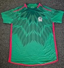 Mexico National Team Soccer World Cup 2022 Home Jersey Green   Red  Size S-xxxl