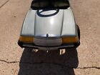 Rare Vintage Metal Mercedes Roadster Electric Pedal Kids Car All Steel Body Runs