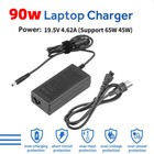 90w For Dell 19 5v 4 62a Ac Adapter 4 5mm 3 0mm Laptop Charger Power Cord Source