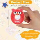 Magnetic Letters Uppercase Letter Animal Alphabet Magnets Preschool Learning