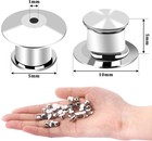 20pcs Locking Pin Back metal Pin Keepers And Clasp pin Backing For Brooch enamel