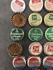 50 Soda Bottle Caps Pepsi Coke Crush Tab Hires 7up Mtn Dew Schweppes