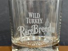 Wild Turkey Rare Breed Bourbon Whiskey Heavy Rocks Glass - Starburst Bottom