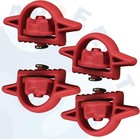 Bed Cleat Tie Down Anchor For Truck Bed Rail System 4pcs Compatible With 2005-20