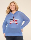 New Lane Bryant Set Of 2 Lot Of Tops Special 4th Of July Plus Size 4xl 24 Top