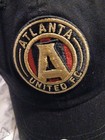 Atlanta United  standard  Adjustable Hat By Fan Favorite Osfa Black Mls Look      
