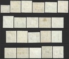 Malta 1938-43  Kgvi Basic Set Of 21 Values Sg 217 231 Mint  hinged  Cat   75 