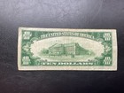 1934 A Series Ten Dollar Bill Silver Certificate Gold Seal  North Africa Note