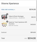 Unused Xtreme Xperience Super Car Driving Voucher -  500 Value - Exp 2027