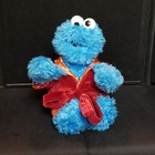 Vtg 1998 Applause Monsterpiece Theater Alistair Cookie Monster Plush Rare Htf