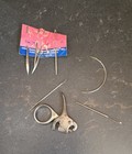 Vintage Antique Sewing Lot Notions     Hero Needles Darning Egg Skirt Hem Gauge