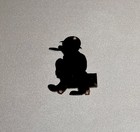 Vintage Dependable Used Cars Man Porcelain Sign Car Gas Oil Truck Motorcycle