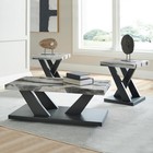 Signature Design By Ashley Cendill 3-piece Faux Marble Coffee Table Set