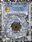  1906-08  China Kwangtung 1 Cash Pcgs Scratch-au Detail Lot g7303 Y-191