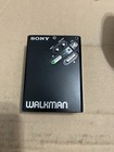 Vintage Sony Wm-5 Walkman Cassette Player With Case - For Parts Or Repair