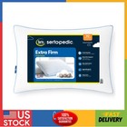 2 Pack Sertapedic Extra Firm Standard Queen Bed Pillows Hypoallergenic