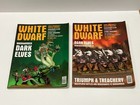 Lot Of 12    Warhammer Rule Books   Magazines  White Dwarf  Frazetta  Xanth