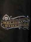 Melissa Etheridge Crew Tour Bomber Jacket Limited Edition Adult Size Large Black