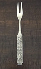 Hardanger Konge Tinn Pewter Norway Viking Flatware Small Serving Fork 6 5 