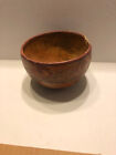 Authentic Pre Columbian Mayan Bowl With Monkey Figures   5 75 w  X 3 75 t  