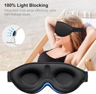 Gritin 100  Blackout Sleep Eye Mask For Women Men  Zero Pressure Sleeping Mas