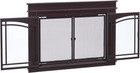 Branford Fireplace Glass Doors With Screen  Small - Model  Brfd-sm