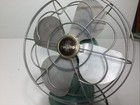 Vintage Mid Century Modern 8  Turquoise Eskimo Fan Mcgraw Edison Tested Working
