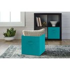 6 Foldable Fabric Cube Storage Bin Baskets