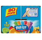 Pop-ice Assorted Fruit Freezer Ice Pops  Gluten-free Frozen Snack  1 5 Oz  80 Ct