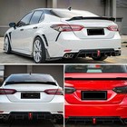 Rear Diffuser Lip Compatibility With 2018-2023 Camry Yofer Style V2 Led Bumper