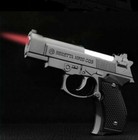 Beretta 9mm M92g Pistol Gun Shaped Lighter Trigger Activated Jet Torch Flame