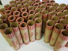 500 Penny Paper Coin Wrappers  Pre-crimped 1 End  Shotgun Rolls  1 Cent Pennies