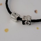 Set Of 2 New Pandora Authentic Sentimental Camera And I Love To Travel Suitcase 