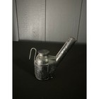 Antique Primitive Coal Mining Miners Oil Wick Helmut Lamp Teapot Lamp Hat Lamp