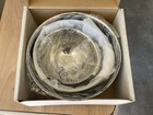 All-clad Stainless Steel 3 Piece Mixing Bowl Set  1 5  3  5 Quart - Damaged Box