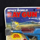 1978 Space World Blue Ray Gun By Empire Vtg Original Package Spark Friction Rare