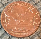 1 Oz Walking Liberty Copper Round  999 Fine Copper Bullion 