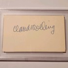 Claude Bolling Signed Psa Dna Jazz Composer Pianist Musician Autograph Auto Coa