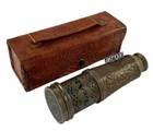 Antique Brass Telescope Maritime Nautical Pirate Spyglass Vintage Handmade Gifts