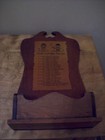 Vintage   Antique  children Learn What They Live  Solid Wood Shelve Wall Hanger 